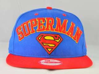 DC COMIC NEW ERA SUPERMAN ARCHED 9FIFTY SNAPBACK CAP  