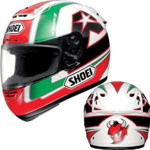  Shoei X 11 Locatelli Full Face Replica Helmet Medium  Red 