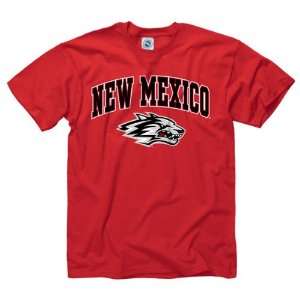  New Mexico Lobos Red Perennial II T Shirt Sports 