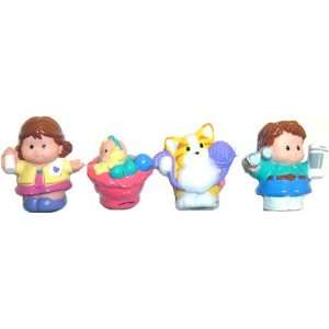  Fisher Price Little People Touch and Feel Home Figures 