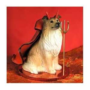  Collie Little Devil Dog Figurine   Sable