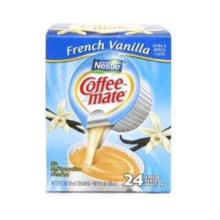 Coffee mate Coffee Creamer, French Vanilla Liquid Singles, 0.375 Ounce 