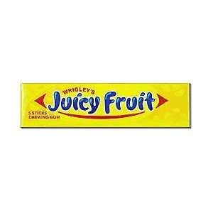 Wrigleys Juicy Fruit Gum 20ct/Box  Grocery & Gourmet Food