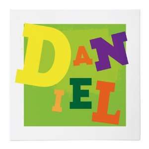  Jumbled Daniel 20x20 Gallery Wrapped Canvas Baby