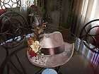   Western Cowboy Church Wedding Kentucky Derby Hat 21.5 Rigid Felt F13