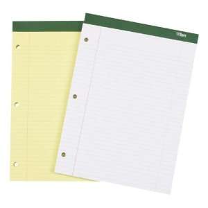   Pad,3 HP,Perforated,8 1/2x11 3/4,College Rld,Canary