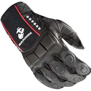  Marine Corps Tactical Motorcycle Gloves Black Md 