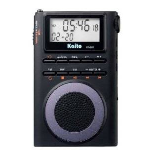 Kaito Electronics Inc. KA801 DSP Shortwave radio with  Player and 