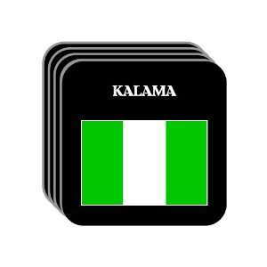  Nigeria   KALAMA Set of 4 Mini Mousepad Coasters 