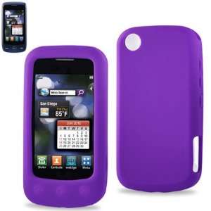    Silicone Case 01 LG Sentio GS505 PURPLE Cell Phones & Accessories
