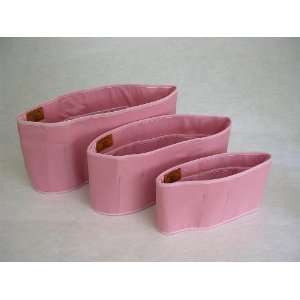 Purse To Go® Purse transfer liner organizer trio set in pink color (1 