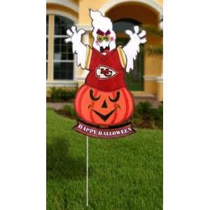   Kansas City Chiefs Happy Halloween Yard Decoration Patio, Lawn