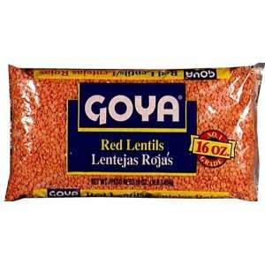 Goya Red Lentils  Grocery & Gourmet Food