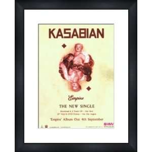  KASABIAN Empire   Single   Custom Framed Original Ad 