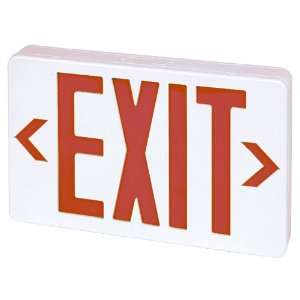   Lights Parts Single or Double Face Configurable LED Exit Sign with Red