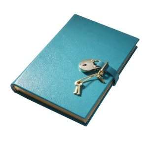  Genuine Leather Pad Lock Diary, Working Key and Lock 