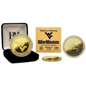  NCAA West Virginia Mountaineers 24KT Gold Coin Sports 