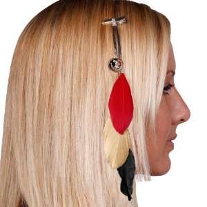  Florida State Seminoles Fan Feather Hair Clip