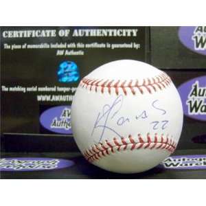  Kendry Morales Autographed/Hand Signed MLB Baseball 