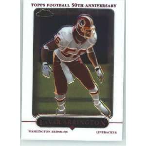 LaVar Arrington   Washington Redskins   2005 Topps Chrome Card # 138 