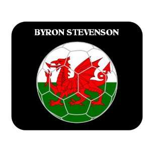  Byron Stevenson (Wales) Soccer Mouse Pad 