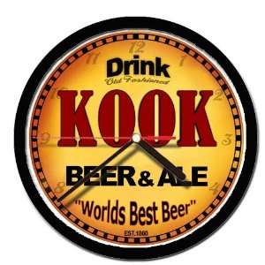  KOOK beer and ale cerveza wall clock 