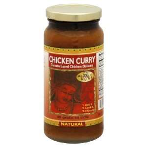Mr Kook, Sauce Curry Chicken, 16.5 Ounce (6 Pack)  Grocery 