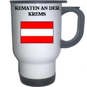  Austria   KEMATEN AN DER KREMS White Stainless Steel Mug 