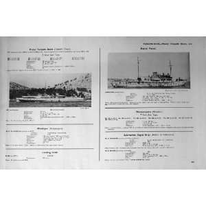    1953 54 Battle Ships Torpedo Boats Jabranka Krajina