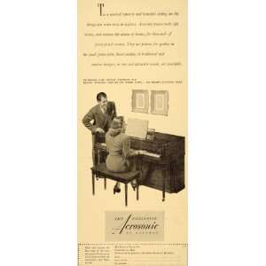 1948 Ad Baldwin Acrosonic Piano Console Cincinnati Ohio   Original 