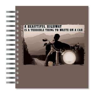  Beautiful Highway Picture Photo Album, 18 Pages, Holds 72 Photos 