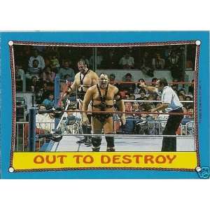  1987 Topps WWF #40 Demolition 