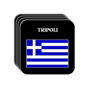Greece   TRIPOLI Set of 4 Mini Mousepad Coasters