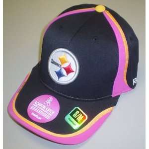  Pittsburgh Steelers Breast Cancer Coaches Hat By Reebok 