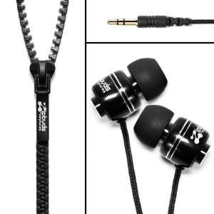  Zipbuds Tangle Resistant Earphones G2 (Black/Black 