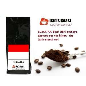 Dads Roast Sumatra Coffee, Full Bodied, 12 Oz Bag, Ground  