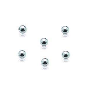  Surgical Steel Replacement Balls with Dimples for Captive 