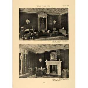  1917 Print Philip Lydig Music Stanford White Architect 
