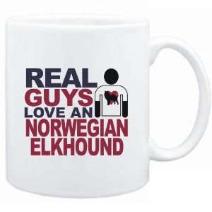   White  Real guys love a Norwegian Elkhound  Dogs