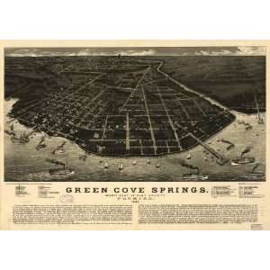   county seat of Clay County, Florida. 1885. Beck & Pauli, litho. Home