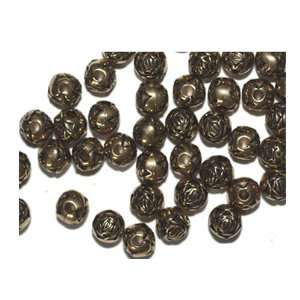   Antiqued Goldtone Metalized Metallic Beads Arts, Crafts & Sewing