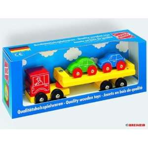  Heros Automotiv Wooden Car Transporter Toys & Games