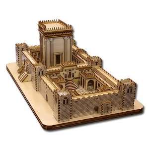    Wood Model of Second Temple (Do It Yourself Kit) Toys & Games