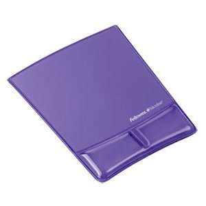  Fellowes Microban Gel Mouse Pad W/ Wrist Rest Purple BP 