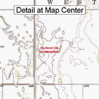   Map   Big Bend City, Minnesota (Folded/Waterproof)
