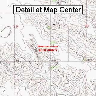   Map   Newman Grove, Nebraska (Folded/Waterproof)