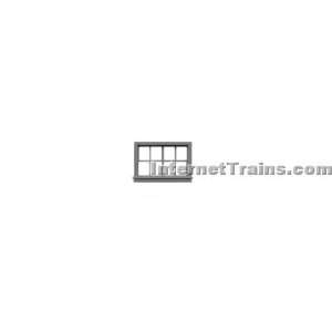  Tichy Train Group HO Scale 52 x 33 Horizontal Slider Windows 