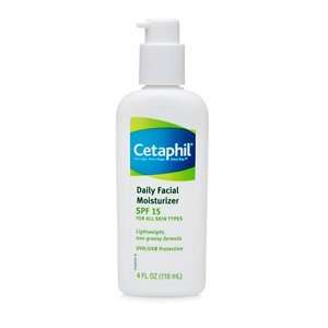 Cetaphil Daily Facial Moisturizer, SPF 15, Fragrance Free 4 fl oz (2 