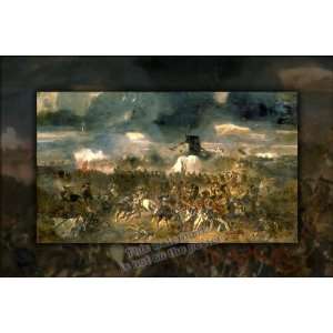  Battle of Waterloo, by Clement Auguste Andriux   24x36 