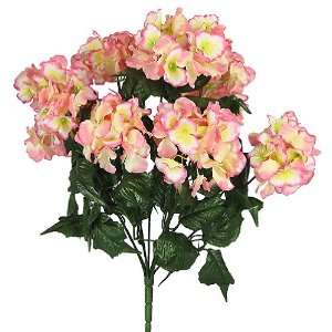  21 Beautiful Hydrangea Silk Wedding Flower Bouquet Bush 